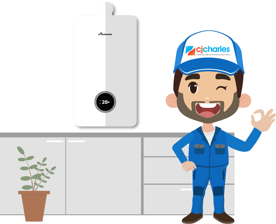 C J Charles Boiler Installation in the Wirral